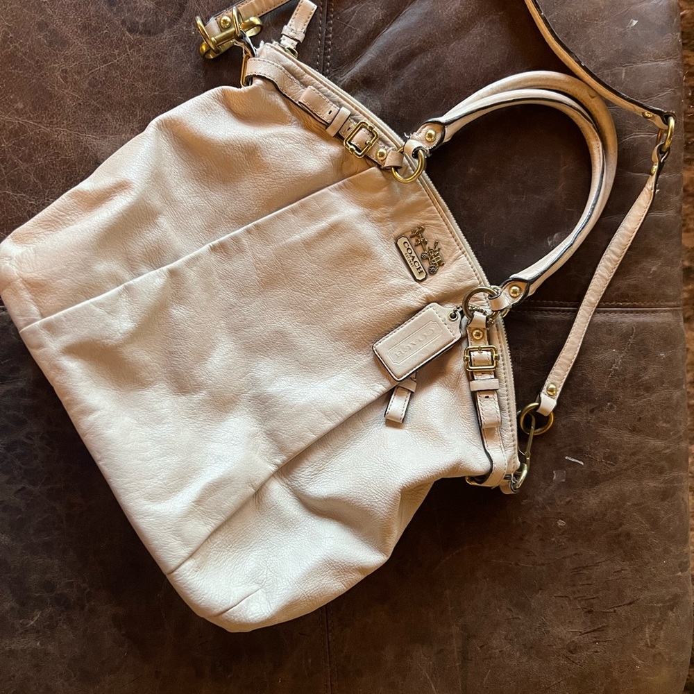 Coach leather purse